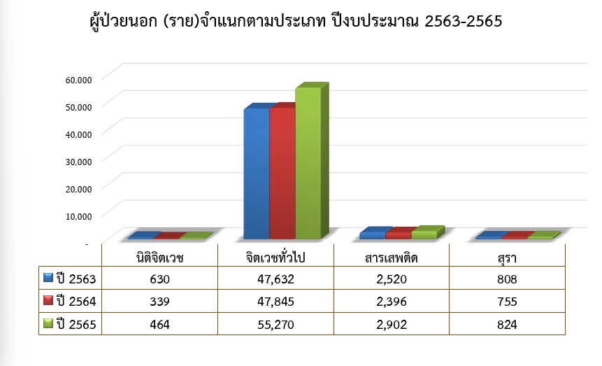 ผู้ป่วยในจำแนกตามประเภท